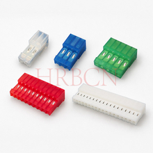 HRB 2.54 IDC gesloten eindconnector zonder polariserende lipjes