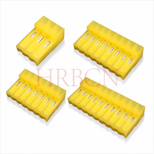 IDC-connector met een pitch van 3,96 mm zonder vergrendelingshelling