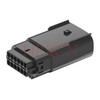 HRB IP67 IP69K Automotive afgedichte WTW-connector