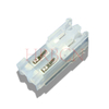 2,54 mm pitch-doorvoer IDC met polariserende lipjes M2051-NR
