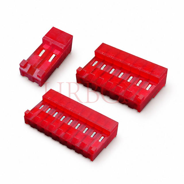 IDC-connector met gesloten uiteinde en polariserende lipjes M7060R-NCR