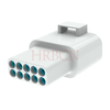 HRB 4,0 mm waterdichte draad-naar-draad voedingsconnector 
