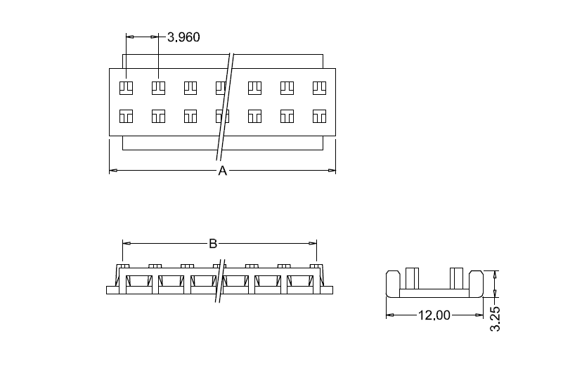 Afmeting deksel M7061-N