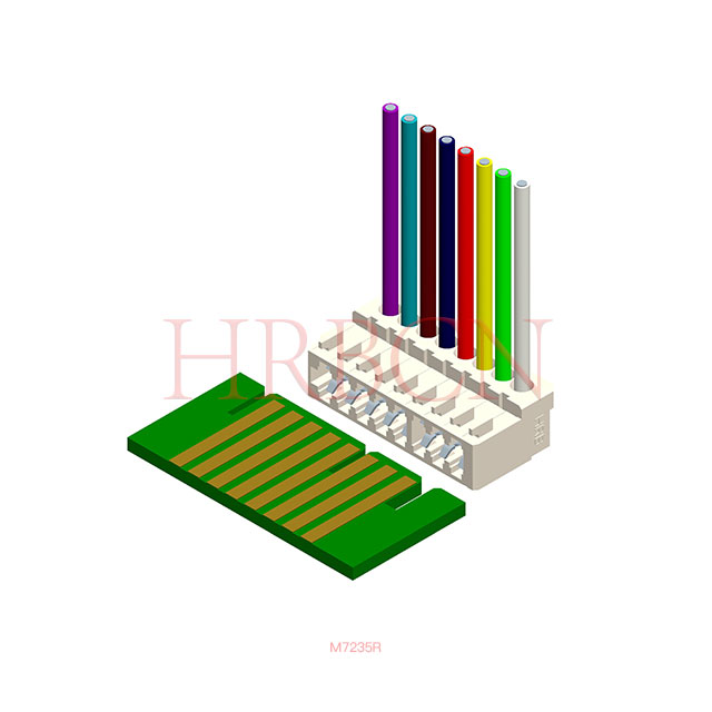 RAST 2.5 IDC-connector met IDT-technologie | HRB-connector M723X